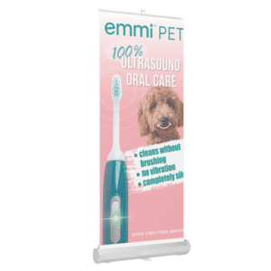 emmi-pet® Pull Up Banner (Design 2, Pink)