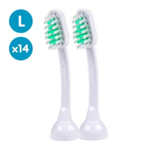 Toothbrush Heads, Large, 14 Units