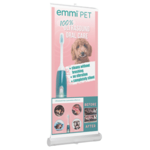 emmi-pet® Pull Up Banner (Design 3, Before & After)